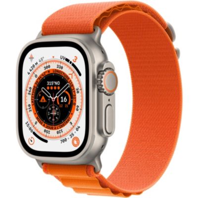 Location Montre connectée Apple watch 49MM Titane/Boucl Alp Orange Ultra S Cel