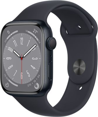 Montre connect e APPLE WATCH Serie 8 45MM Aluminium Minuit Boulanger