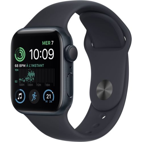 Montre connect e APPLE WATCH SE 40MM Alu Minuit 2022 Boulanger