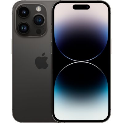 Location Smartphone Apple iPhone 14 Pro Noir Sideral 128Go 5G Reconditionné Grade C