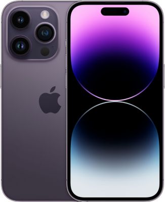 Smartphone APPLE iPhone 14 Pro Violet Intense 128Go 5G Reconditionné Smartphone APPLE iPhone 14 Pro Violet Intense 128Go 5G Reconditionné