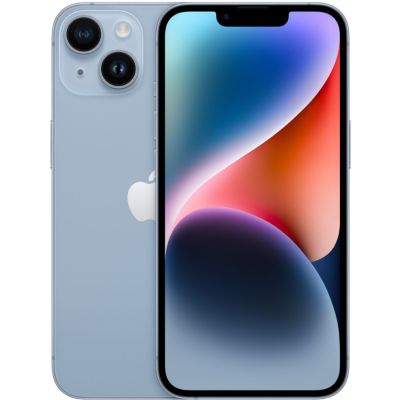 Location Smartphone Apple iPhone 14 Bleu 128Go 5G Reconditionné Grade A