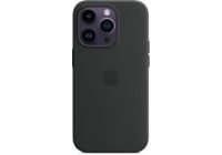 Coque APPLE iPhone 14 Pro Silicone Minuit MagSafe