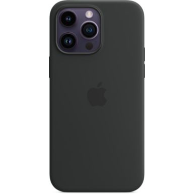 Coque APPLE iPhone 14 Pro Max Silicone Minuit MS