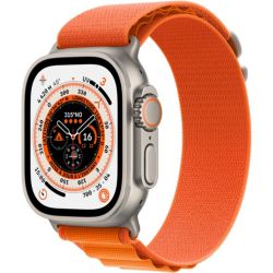 Montre connectée Apple watch 49MM Titane/Boucl Alp Orange Ultra M Cell