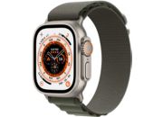 Montre connectée APPLE WATCH 49MM Titane/Boucl Alp Vert Ultra L Cellu