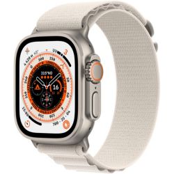Montre connectée Apple watch 49MM Titane/Boucl Alp Lum Stel Ultra S Cell