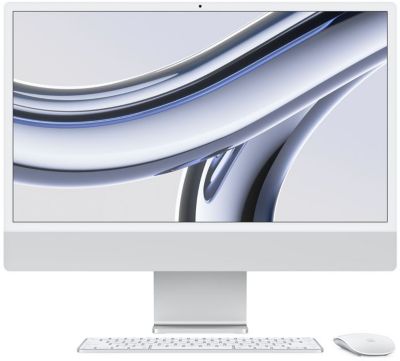 Ordinateur Apple IMAC 24' M3 8GB 512GB 10C GPU Argent Reconditionné