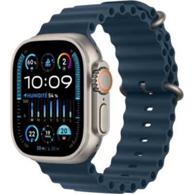 Location Montre connectée Apple watch 49MM Tita/Bouc Ocean Bleu Ultra 2 Cell