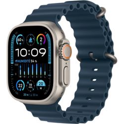 Montre connectée Apple watch 49MM Tita/Bouc Ocean Bleu Ultra 2 Cell