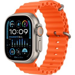 Montre connectée Apple watch 49MM Tita/Bouc Ocean Orange Ultra 2 Cell 