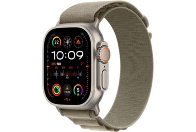Montre connectée APPLE WATCH Ultra 2 Cellular 49MM Titane/Boucle Alpine Vert M