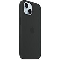 Coque APPLE Iphone 15 MagSafe silicone Noir