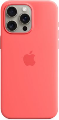 Coque APPLE iPhone 15 Pro Max MagSafe silic Goyave