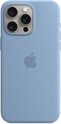Coque APPLE iPhone 15 Pro Max MagSafe Bleu d'hiver