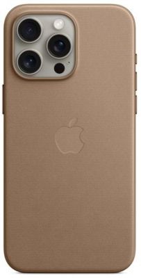 Coque APPLE iPhone 15 Pro Max MagSafe tissu Taupe