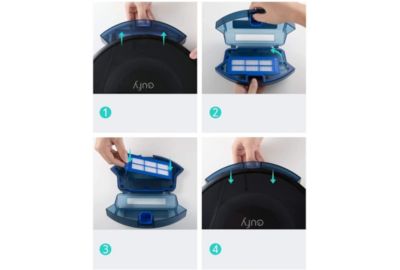 Filtre EUFY de filtres lavables pour RoboVac G10 x2