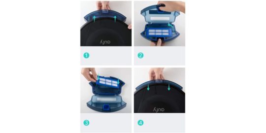 Filtre EUFY de filtres lavables pour RoboVac G10 x2