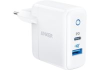 Chargeur secteur ANKER USB-C / A 20W
