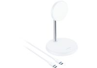 Chargeur induction ANKER MagSafe Blanc