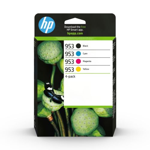 Cartouche d'encre HP 953 Noire + 3couleurs