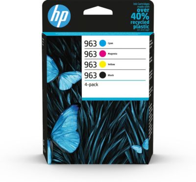 Cartouche d'encre HP N 963 Noire + 3 couleurs