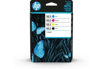 Cartouche d'encre HP N 963 Noire + 3 couleurs