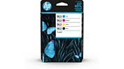 Cartouche d'encre HP N 963 Noire + 3 couleurs
