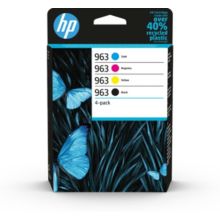 Cartouche d'encre HP N 963 Noire + 3 couleurs