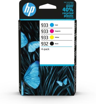 Pack HP 4 cart N 932 Noir-933 C/Y/M