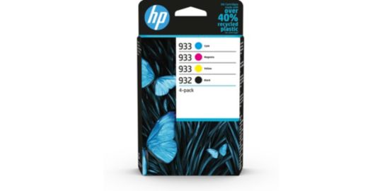 Pack HP 4 cart N 932 Noir-933 C/Y/M