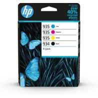 Cartouche d'encre HP 934 noire + 3 couleurs