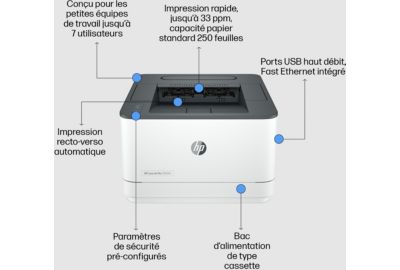 Imprimante laser HP LaserJet Pro 3002dn