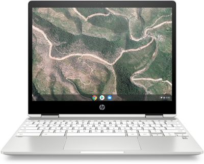 HP Chromebook x360 12B CA0011NF 12 CELERON 4 Go White
