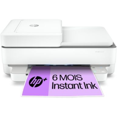 Imprimante jet d'encre HP Envy 6432e éligible Instant Ink + Cartouche d'encre HP 305 noire