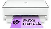 Imprimante tout-en-un Jet d'encre HP DeskJet 3760 - 4 mois d'Instant ink  inclus avec HP+ HP à Prix Carrefour