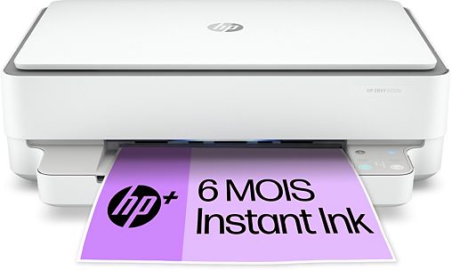 Imprimante jet d'encre HP Envy 6032e éligible Instant Ink + Cartouche d'encre  HP 305 3 Couleurs
