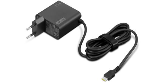 Chargeur ordinateur portable LENOVO USB-C 65W PC noire