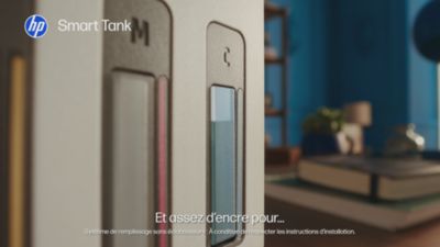 Voir la vidéo pour Imprimante jet d'encre HP Smart Tank Plus 7006