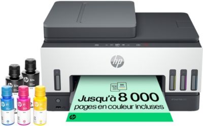 Imprimante jet d'encre HP Smart Tank Plus 7605