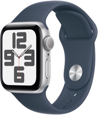 Montre connectée APPLE WATCH SE 40MM Alu/Argent Bleu orage M/L