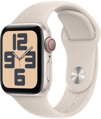 Montre connect e APPLE WATCH SE 40MM Alu Lumi re Stellaire