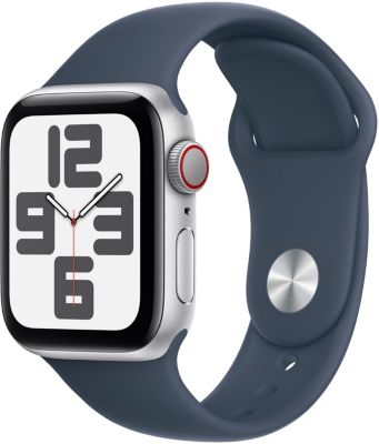 Montre connectée APPLE WATCH SE 40mm Alu/Argent Bleu Orage S/M cellular 2023