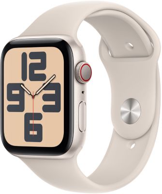 Montre connectée APPLE WATCH SE 44MM Alu/Lumière Stellaire cellular S/M 2023