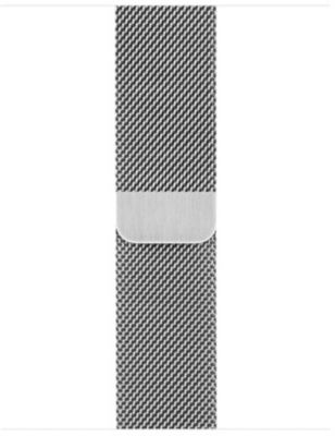 Bracelet APPLE Watch 41mm Argent Milanais