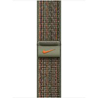 Bracelet APPLE Watch 41mm Sport Nike Séquoia/Orange
