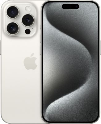 Smartphone APPLE iPhone 15 Pro Titane Blanc 256Go 5G