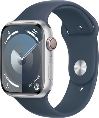 Montre connectée APPLE WATCH Serie 9 Cellular 45mm Aluminium/Argent M/L