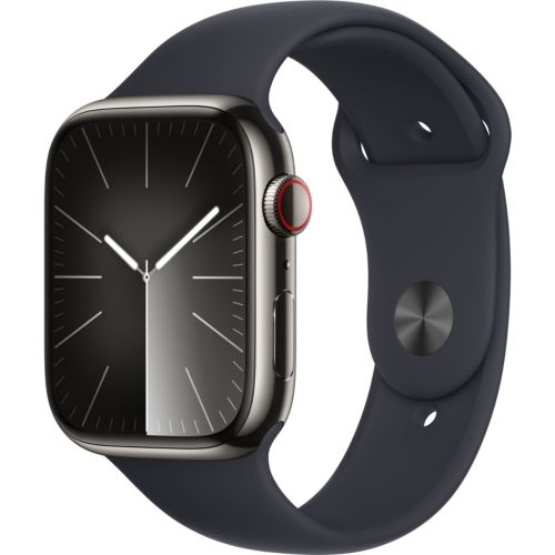 APPLE Montre connectée Apple Watch 44 mm Noir Séries 5 pas cher 