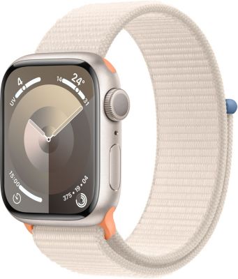 Montre connectée APPLE WATCH Serie 9 41mm Aluminium/Lumière Stellaire Loop